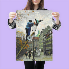 Lamplighter by Paul Gustav Fischer poster 3