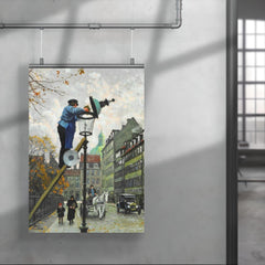 Lamplighter by Paul Gustav Fischer poster 4