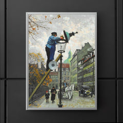 Lamplighter by Paul Gustav Fischer poster 5