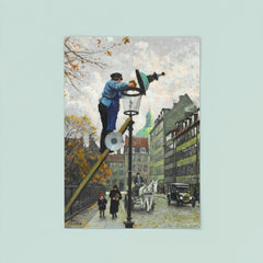Lamplighter by Paul Gustav Fischer poster 8