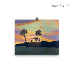 Landscape at Sunset by Felix Vallotton, 1919 poster 4