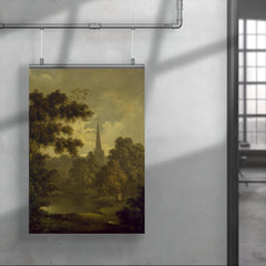 Landscape with Figures by John Rathbone poster 4