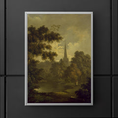 Landscape with Figures by John Rathbone poster 5