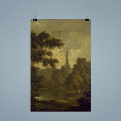 Landscape with Figures by John Rathbone poster 9