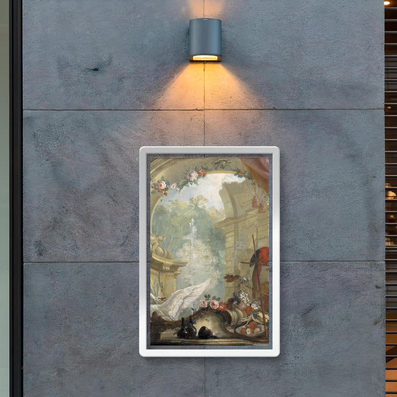 Landscape with Ruins by Johan Pasch poster 2