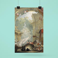 Landscape with Ruins by Johan Pasch poster 6