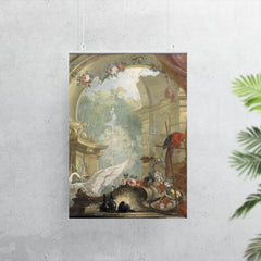 Landscape with Ruins by Johan Pasch poster 7