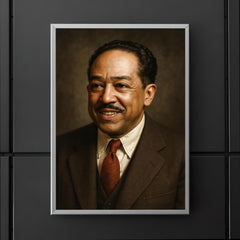 Langston Hughes portrait poster 5