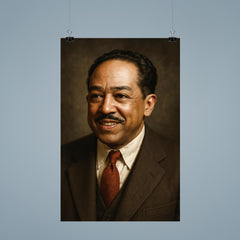 Langston Hughes portrait poster 9