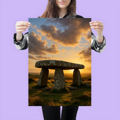 Lanyon Quoit Cornwall England poster 3