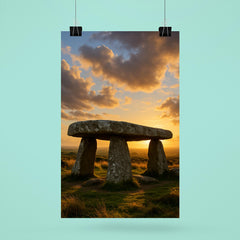 Lanyon Quoit Cornwall England poster 6