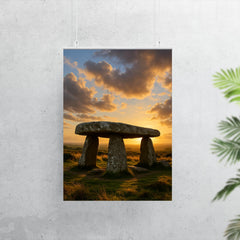 Lanyon Quoit Cornwall England poster 7