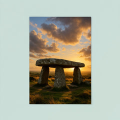 Lanyon Quoit Cornwall England poster 8