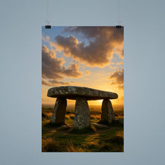 Lanyon Quoit Cornwall England poster 9