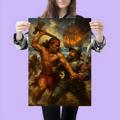 Lapu Lapu resisting Magellan scene poster 3