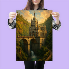 Las Lajas Sanctuary Colombia poster 3