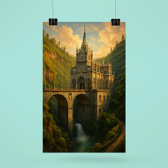 Las Lajas Sanctuary Colombia poster 6