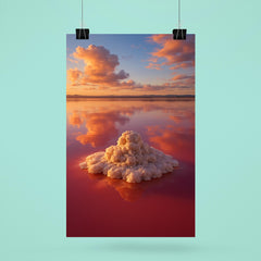 Las Salinas de Torrevieja Pink Lake Spain poster 6