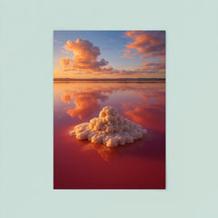 Las Salinas de Torrevieja Pink Lake Spain poster 8
