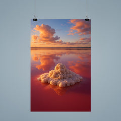 Las Salinas de Torrevieja Pink Lake Spain poster 9