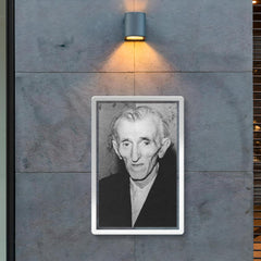 Last Photo of Nikola Tesla poster 2