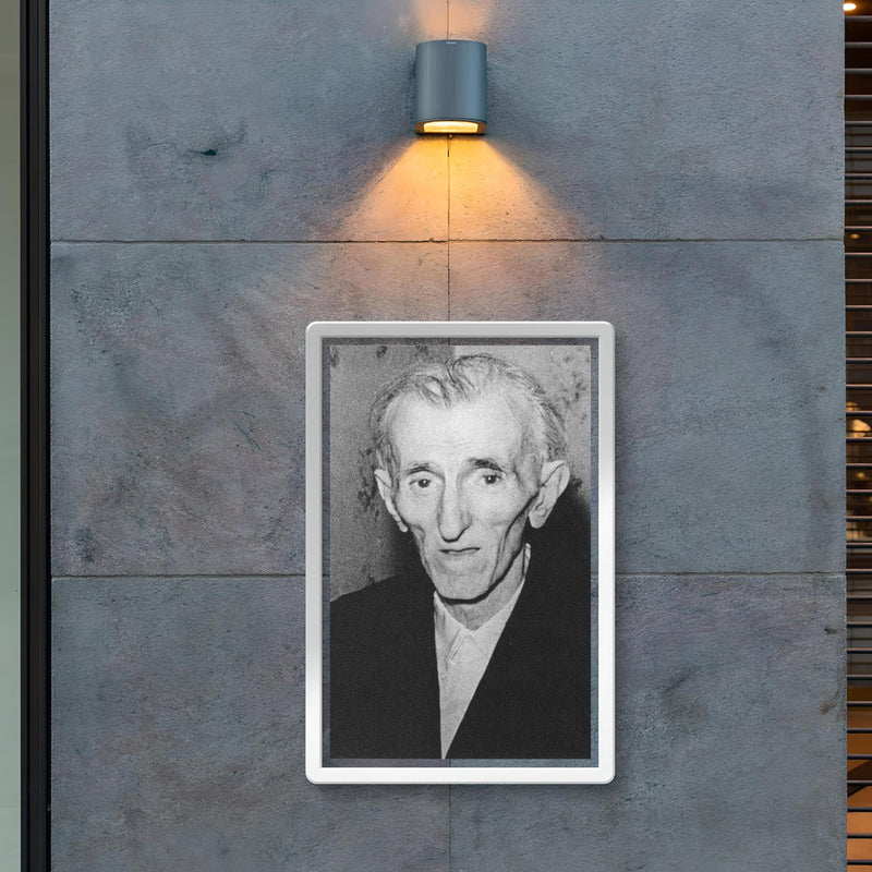 Last Photo of Nikola Tesla poster 2