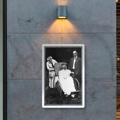 Last Photograph of Lenin with His Doctor and Sister, May 1923 poster 2