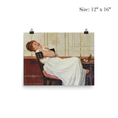 Laughing Girl by Raffaello Sorbi, 1882 poster 3