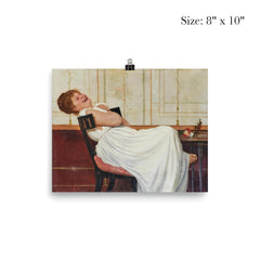 Laughing Girl by Raffaello Sorbi, 1882 poster 4