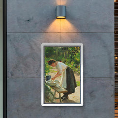 Laundering by Mykola Pymonenko, 1912 poster 2