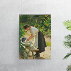 Laundering by Mykola Pymonenko, 1912 poster 7