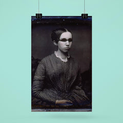 Laura Bridgman, the First Deaf-Blind American Child Educated in English, circa 1845 poster 6