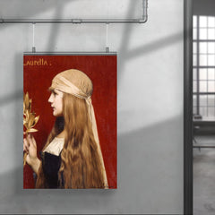 Lauretta by Jules Joseph Lefebvre, 1879 poster 4