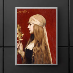 Lauretta by Jules Joseph Lefebvre, 1879 poster 5