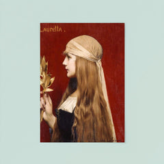 Lauretta by Jules Joseph Lefebvre, 1879 poster 8