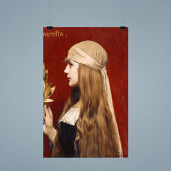 Lauretta by Jules Joseph Lefebvre, 1879 poster 9