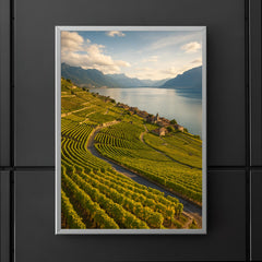 Lavaux Vineyard Terraces Switzerland poster 5
