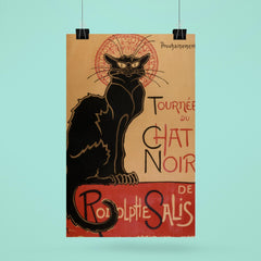 Le Chat Noir by Théophile-Alexandre Steinlen poster 6
