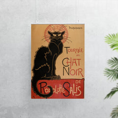 Le Chat Noir by Théophile-Alexandre Steinlen poster 7
