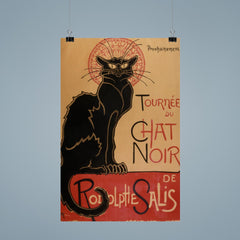 Le Chat Noir by Théophile-Alexandre Steinlen poster 9