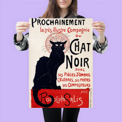 Le Chat Noir II by Théophile-Alexandre Steinlen poster 3