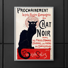 Le Chat Noir II by Théophile-Alexandre Steinlen poster 5