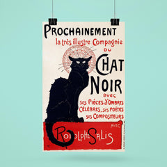 Le Chat Noir II by Théophile-Alexandre Steinlen poster 6