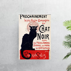 Le Chat Noir II by Théophile-Alexandre Steinlen poster 7