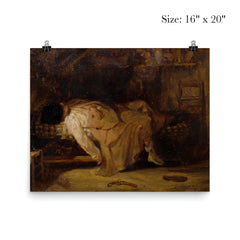 Le Suicide, 19th century painting poster 2