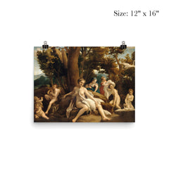 Leda and the Swan by Correggio, 1531 poster 3