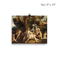 Leda and the Swan by Correggio, 1531 poster 4