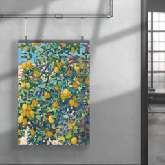 Lemon Trees in La Mortola, 1921 by Theo van Rysselberghe poster 4