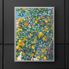 Lemon Trees in La Mortola, 1921 by Theo van Rysselberghe poster 5
