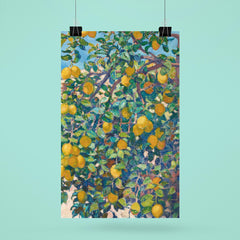 Lemon Trees in La Mortola, 1921 by Theo van Rysselberghe poster 6